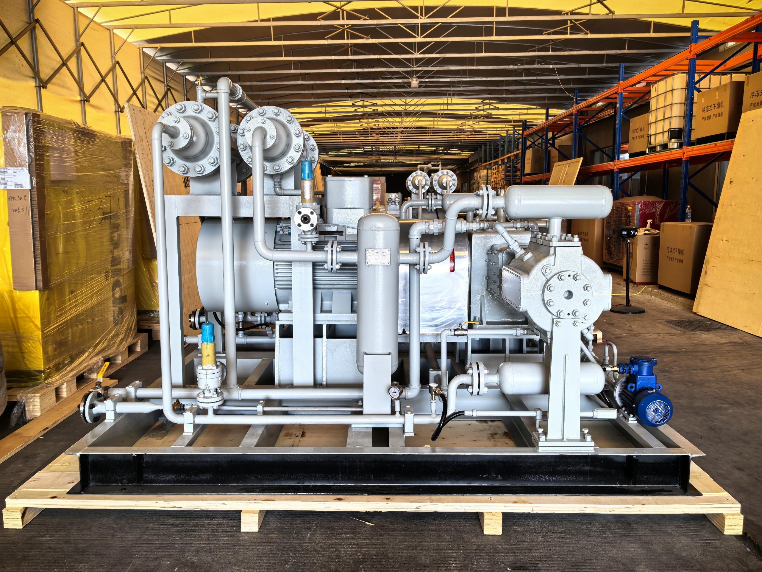 Dual-Spesifikasi Booster nitrogen nitrogen nguatake produksi bahan bangunan ijo anyar kanthi kapercayan kanthi lengkap