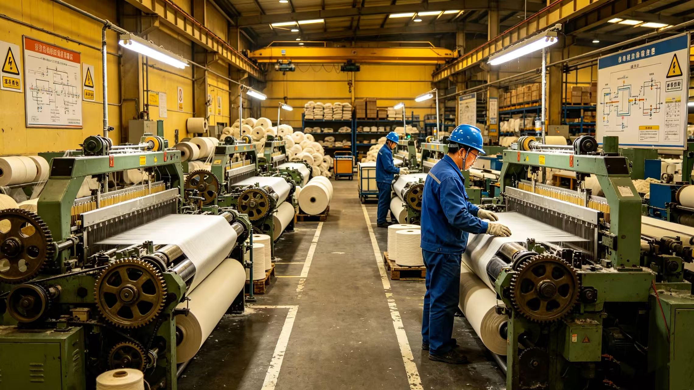 Napa Akeh Pabrik Tekstil Isih Mbusak Udara Terkompresi - Sanajan Sawise Nganyarke Peralatan
